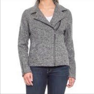 Tahari Women's Wool Moto Jacket Size S